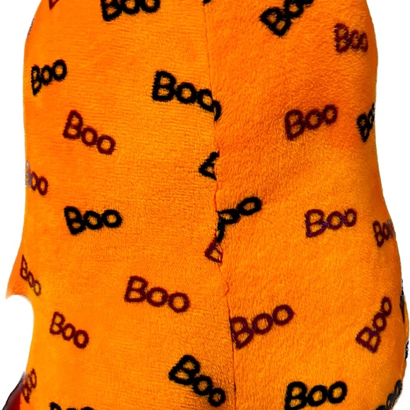 Halloween Plush Ty Inc Beanie Boos Ghoulie the Orange Ghost - Picture 2 of 3